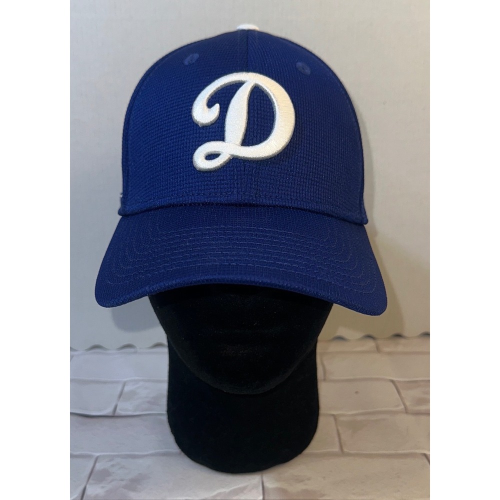New Era 39THIRTY Los Angeles Dodgers Blue Stretch Fit Hat Small Medium MLB Cap
